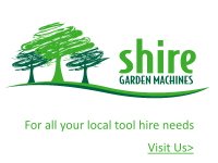 Shire garden machines logo