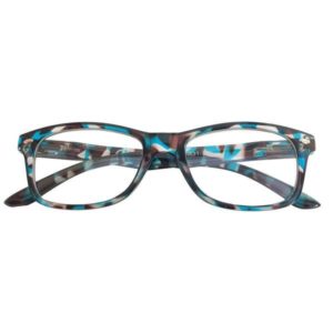 Zippo Glasses Blue and Brown Marble