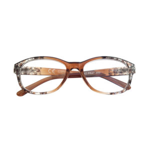 Zippo Glasses Brown and Brown Marble