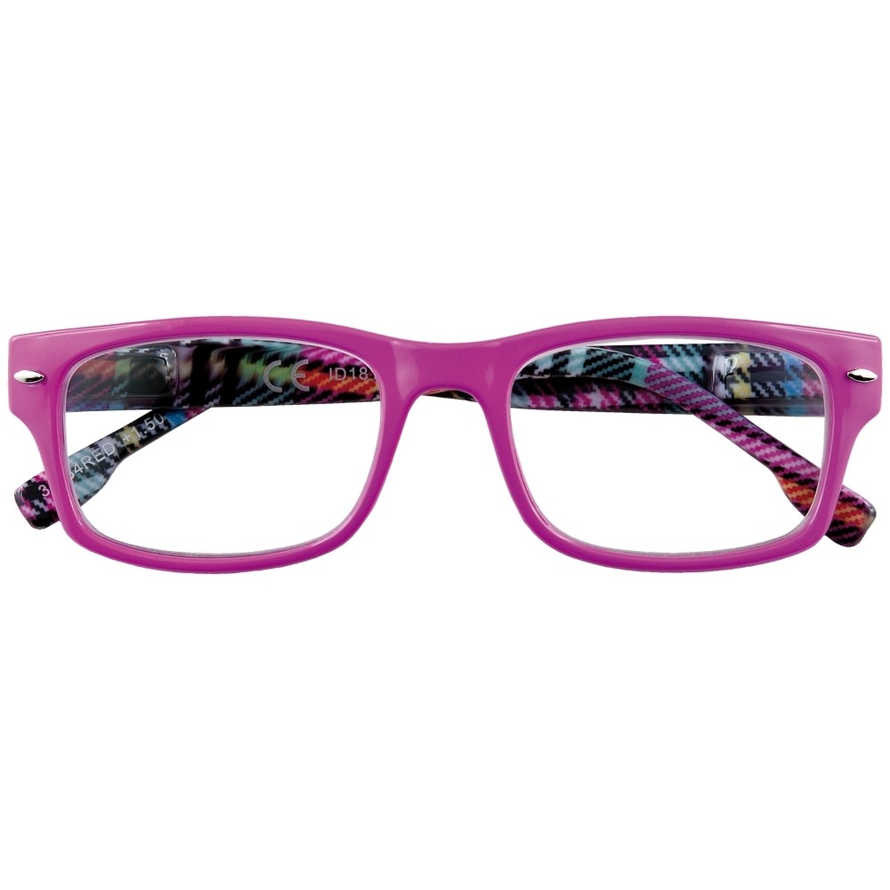 Zippo Glasses Fuchsia and Tartan