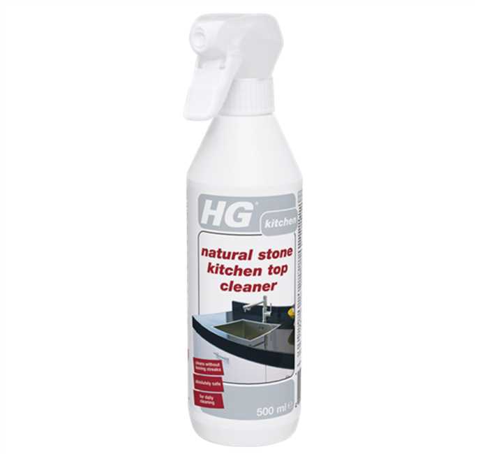 HG Natural Stone Kitchen Top Cleaner