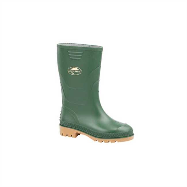 Stormwells Green Traditional Kids Wellies