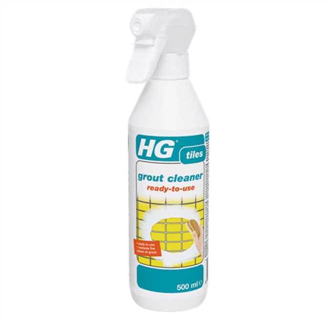 HG Grout cleaner